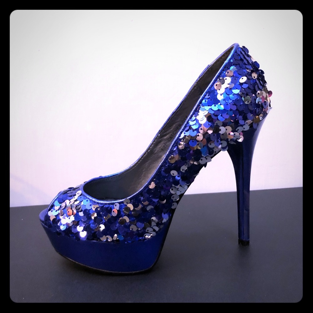 GOMAX Reversible Sequin Platforms